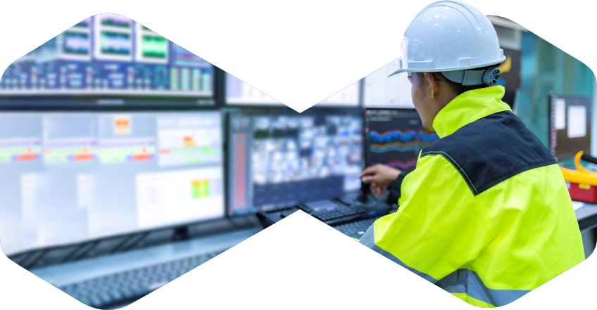 Solar plant monitoring and control centre